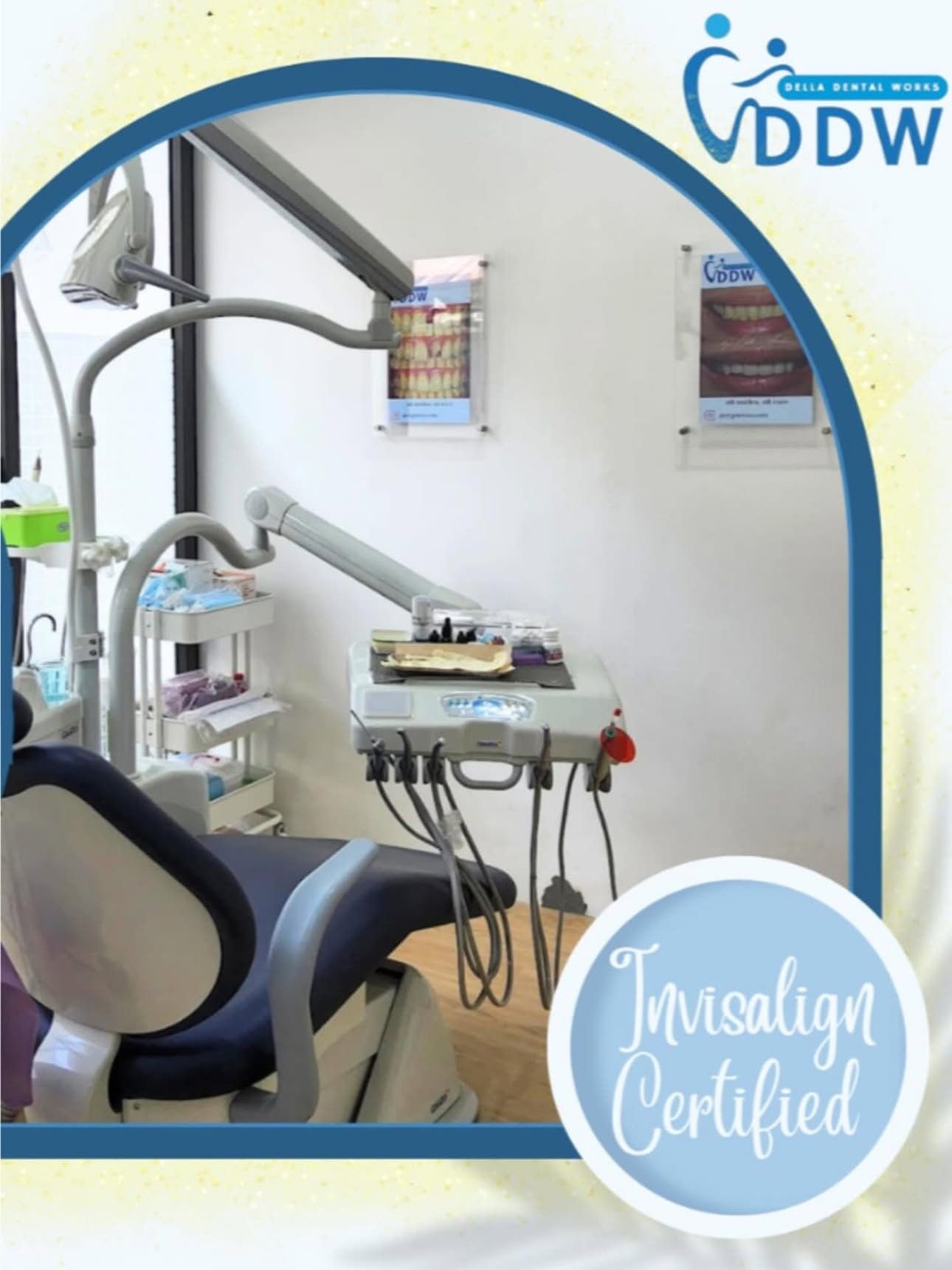 Treatment room at Della Dental Works